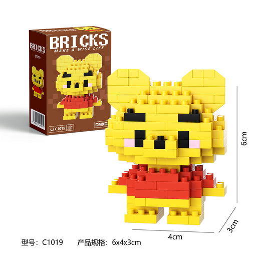 Winnie the Pooh Mini Brick Figure Set