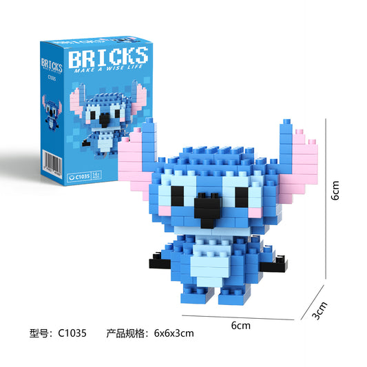 Stitch Mini Brick Figure Set