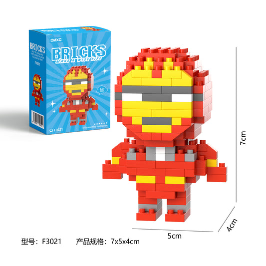 Iron man Mini Brick Figure Set