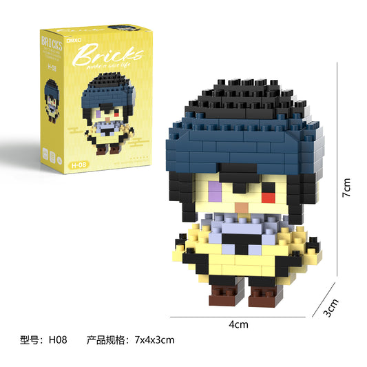 Sasuke with Rennegan Mini Brick Figure Set