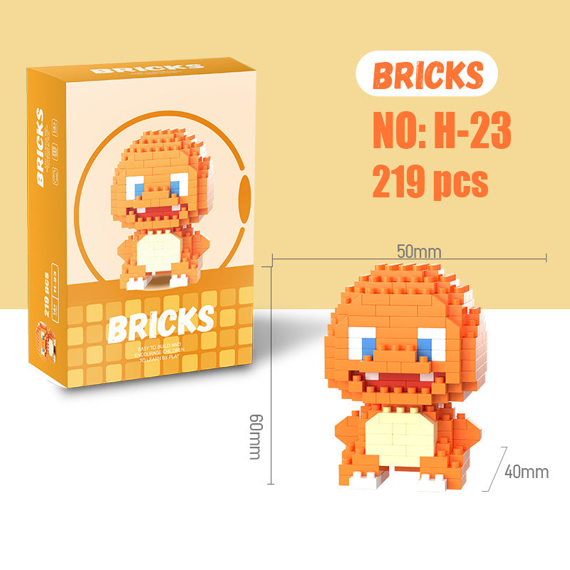 Charmander Mini Brick Figure Set