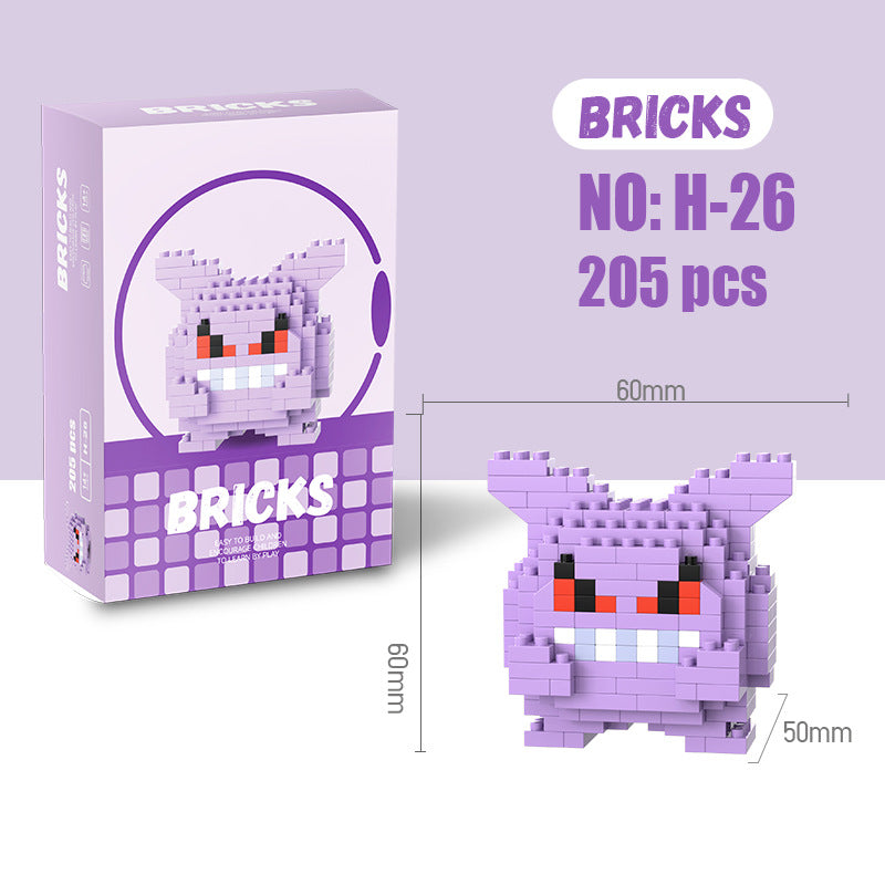 Gengar Mini Brick Figure Set
