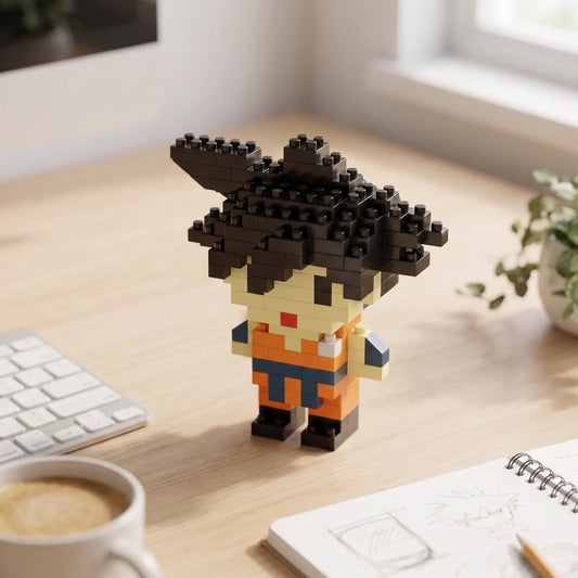 Goku Mini Brick Figure Set