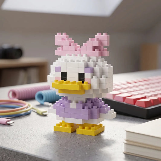 Daisy Duck Mini Brick Figure Set