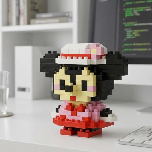 Minnie Mouse Mini Brick Figure Set
