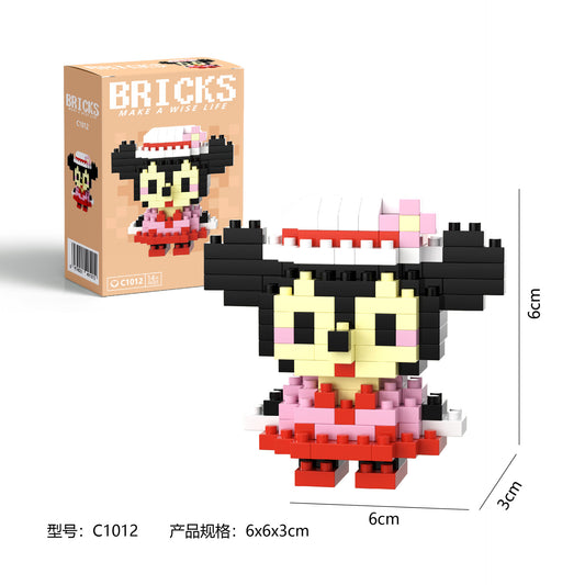 Minnie Mouse Mini Brick Figure Set