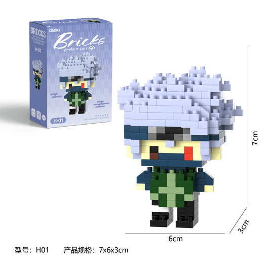 Kakashi Hatake Mini Brick Figure Set