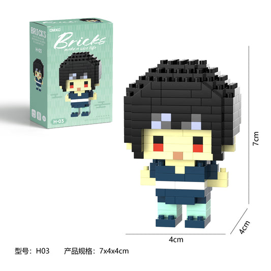 Sasuke Uchiha Mini Brick Figure Set