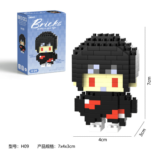 Itachi Uchiha Mini Brick Figure Set