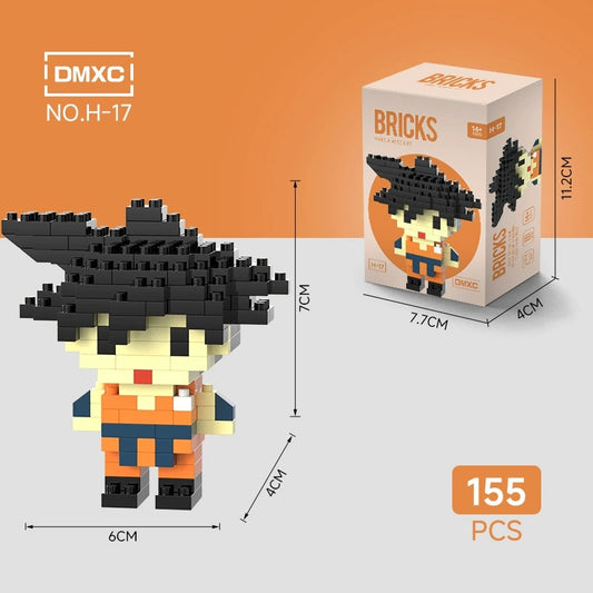 Goku Mini Brick Figure Set