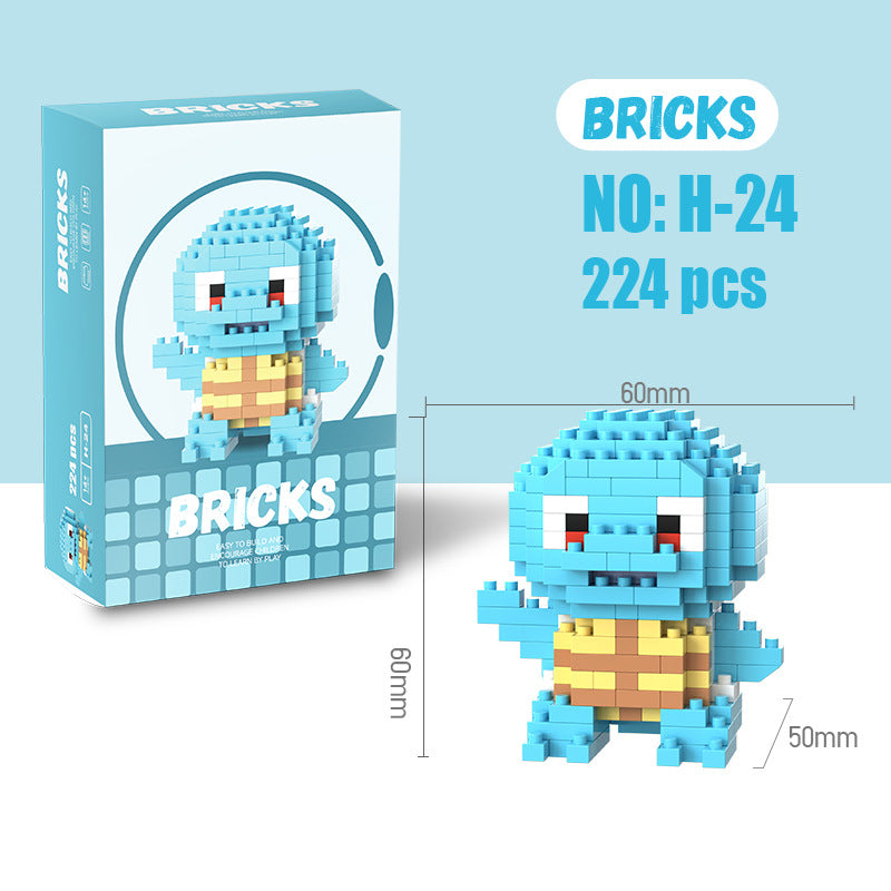 Squirtle Mini Brick Figure Set