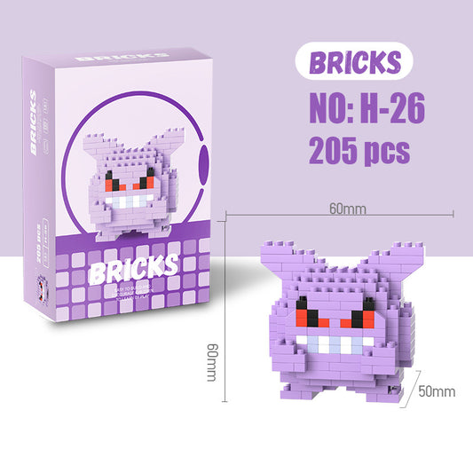 Gengar Mini Brick Figure Set
