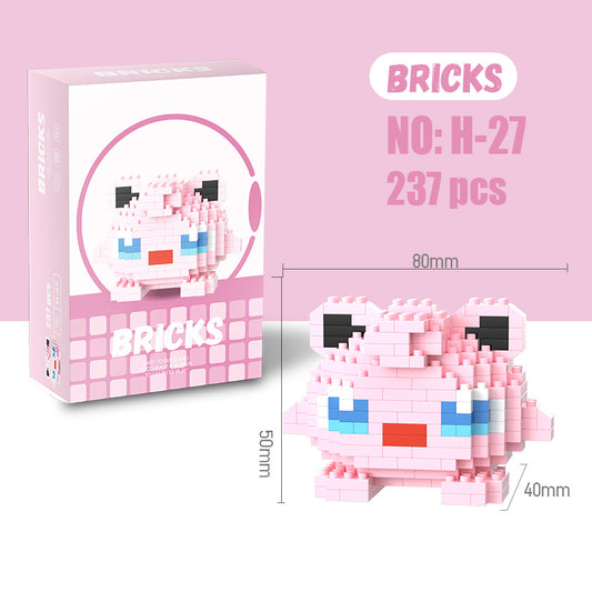 Jigglypuff Mini Brick Figure Set