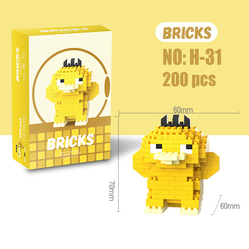 Psyduck Mini Brick Figure Set