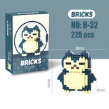 Snorlax Mini Brick Figure Set