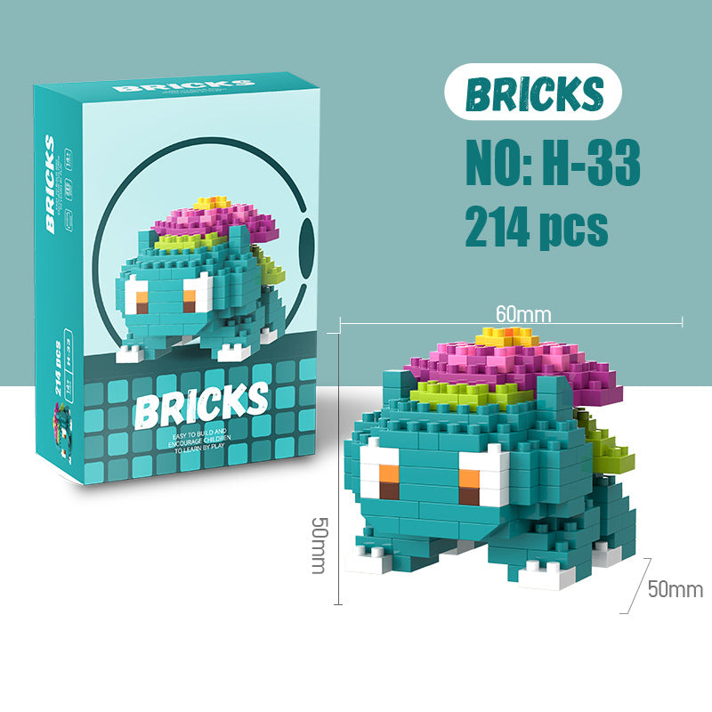 Bulbasaur Mini Brick Figure Set