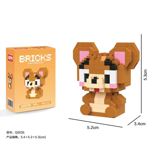 Jerry Mini Brick Figure Set